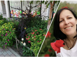  «Я люблю цветы, они меня тоже», - краснодарка разбила во дворе многоэтажки палисадник