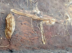 Железный меч и бронзовое зеркало: в Краснодарском крае нашли элитное погребение вождя