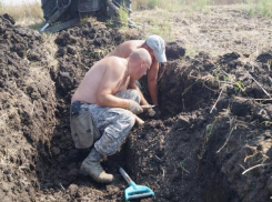 Поисковики обнаружили останки 8 советских бойцов в Крымском районе