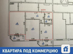 Продается двухкомнатная квартира под коммерцию