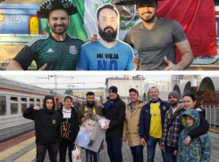 По стопам мексиканских болельщиков: ростовчане привезли картонную фигуру друга на матч с «Краснодаром»