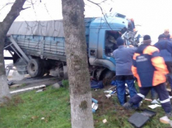 В Северском районе столкнулись большегрузы: водители погибли