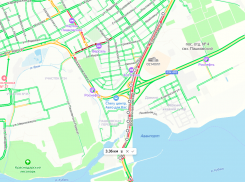 Восточный обход Краснодара встал в трехкилометровую пробку
