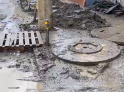 На ремонт тротуара в Краснодаре после ремонта потребуется еще месяц 