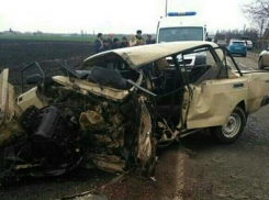 На Кубани автомобилист разбился насмерть в лобовом столкновении с грузовиком