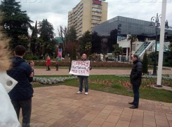 Сочинский активист отсидит за несанкционированный митинг