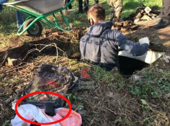 В склепе на Всесвятском кладбище Краснодара обнаружен боевой пистолет