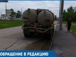 «Черные ассенизаторы» с крымскими номерами сливают отходы в канализацию Краснодара