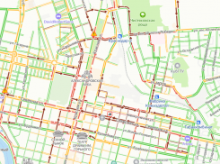В Краснодаре 3 марта образовались многокилометровые пробки