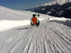 В горах Адыгеи разбился на санках шестилетний ребенок