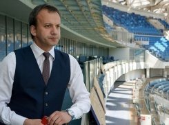 Вице-премьер России Аркадий Дворкович посетил стадион «Фишт» в Сочи 