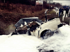 Опубликованы фото с места ДТП под Абинском