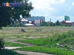 В Краснодаре у дома обманутых вкладчиков в районе ЖК «Губернский» люди 4 месяца живут в палатке