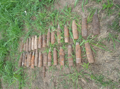 В Краснодаре рабочие нашли 43 снаряда времен ВОВ