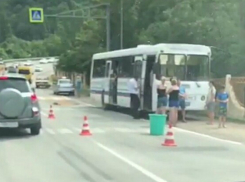 На Кубани водитель автобуса сбил туристов на переходе, погиб ребенок