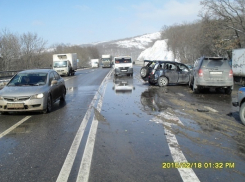 В Новороссийске погиб водитель иномарки