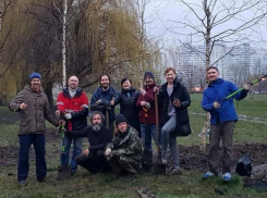 Краснодарцы своими усилиями благоустроили Народный парк в Комсомольском микорайоне 