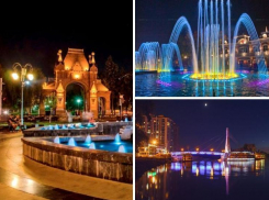 Самые красивые места ночного Краснодара