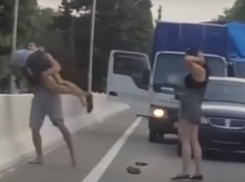 В Сочи драку автомобилистов сняли на видео