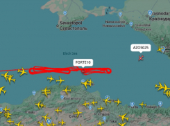 Крупнейший дрон-разведчик США кружит над Чёрным морем