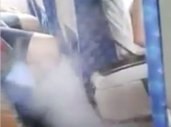 В небе над Кубанью задымился самолет