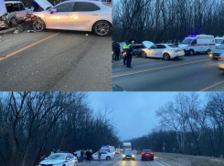 В Краснодарском крае из-за вылета на встречку пострадали двое детей