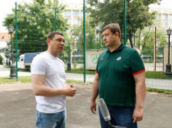 Мэр Краснодара поручил привести в порядок баскетбольные площадки в сквере Дружбы народов