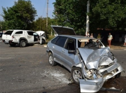 ДТП на Кубани: в Армавире столкнулись три автомобиля 