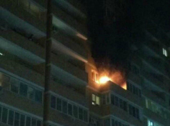 В Музыкальном микрорайоне Краснодара произошел пожар в многоэтажке