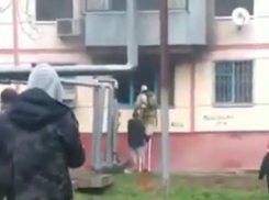  В Краснодарской многоэтажке произошел пожар 