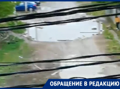 «Игра в Марио третьего уровня», - краснодарка о состоянии дорог в поселке Российском
