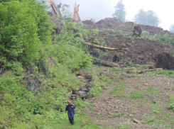 Спасатели разбирают завалы на горе: продолжаются поиски исчезнувшего под грудой камней 