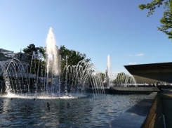 На фонтане у «Авроры» начали профилактические работы