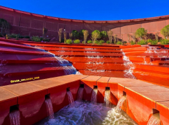 Новая локация в виде каньона с водопадами открылась в парке Галицкого 