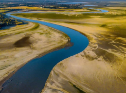 Опубликованы снимки высыхания Краснодарского водохранилища