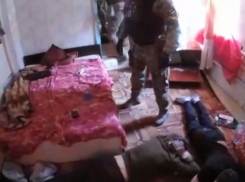 Появилось видео штурма наркопритона на Кубани