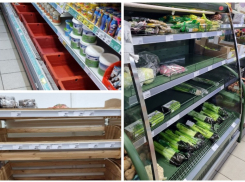 Краснодарцы массово жалуются на пустые полки в продуктовых магазинах