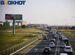 Водители попали в 7-километрую пробку на трассе М-4 «Дон» под Краснодаром