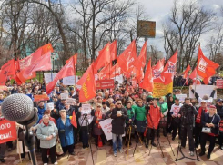 Около тысячи человек в Краснодаре вышли на митинг против «закона об оскорблении власти»