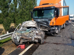 В Успенском районе на трассе «Кавказ» погиб водитель легковушки 