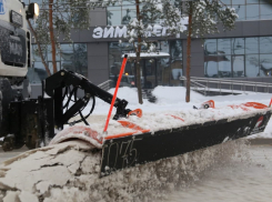 Убирать снег на дорогах Кубани приготовили около 1000 спецмашин 