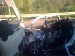 На Яблоновском мосту произошла ужасная авария