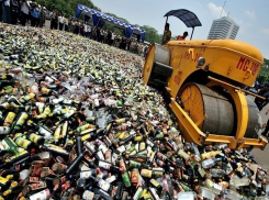 В Сочи нашли 60 тонн нелегального алкоголя 