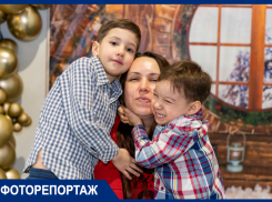 Детский смех вперемешку с грустью: как семья мобилизованного из Краснодара отпраздновала День защитника Отечества