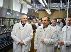 Крупнейшую и современную молочную ферму открыли в Краснодарском крае