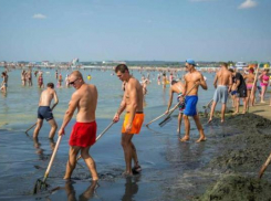 В Анапе по ночам водоросли вывозят машинами