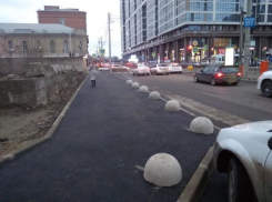  Вместо забора в Краснодаре появился тротуар 