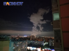 Краснодарцев напугал столб белого дыма