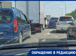 Краснодарцы хотят знать, когда закончатся бесконечные пробки на Ростовском шоссе