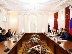 Губернатор Кубани  Вениамин Кондратьев встретился с Уполномоченным при президенте РФ Борисом Титовым